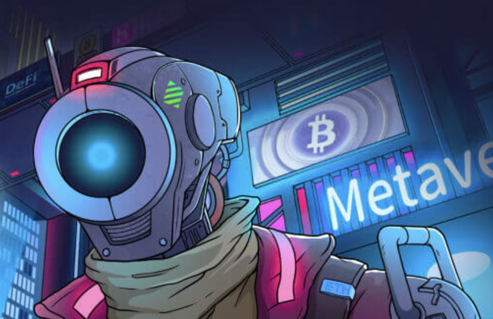 Cartoon metaverse image from Huobi Global