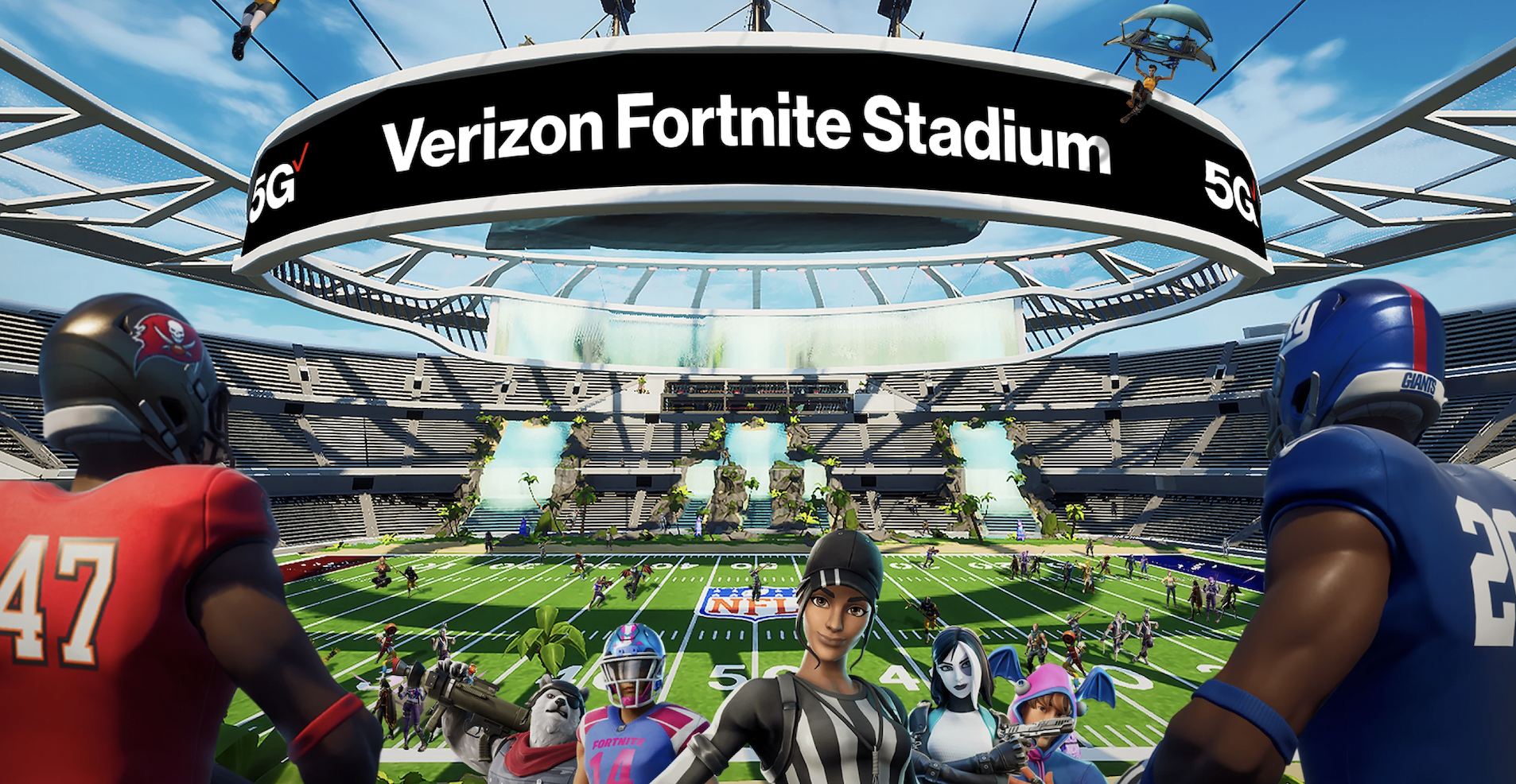 Verizon Fortnite stadium image