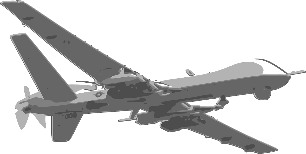 Military aircraft, drone