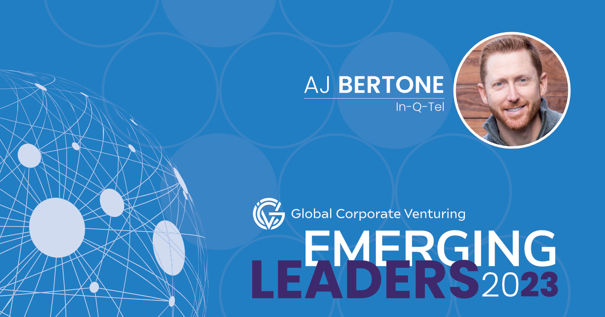 AJ Bertone, In-Q-Tel, Emerging Leader 2023